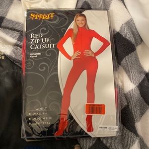 Red Body Suit